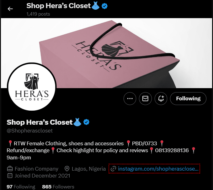 Hera's Closet had its social media accounts suspended - but Hyelhirra has taken the bull by the horn, rebuilding the brand's following from scratch